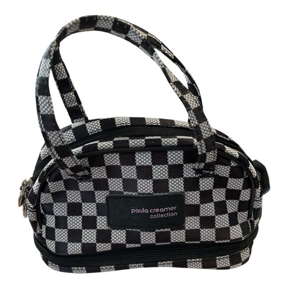 Paula Creamer Collection x Sundog Checkered Mini Tote | Sunglass Compartment | 4 - Picture 1 of 6